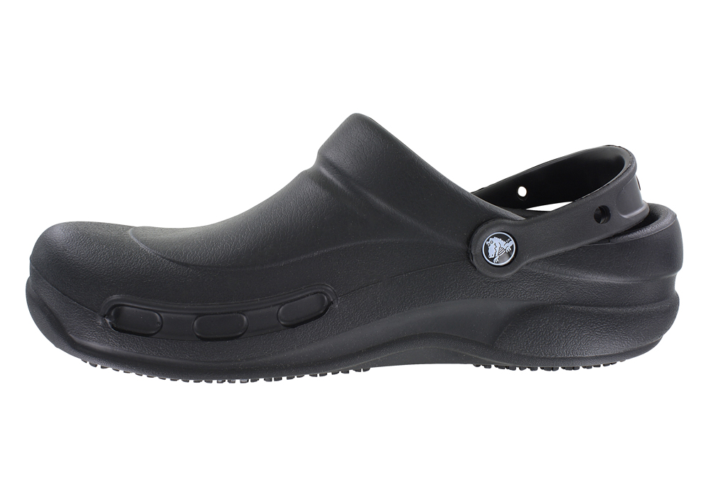 Mens Crocs Bistro Slip Resistant Clog Black