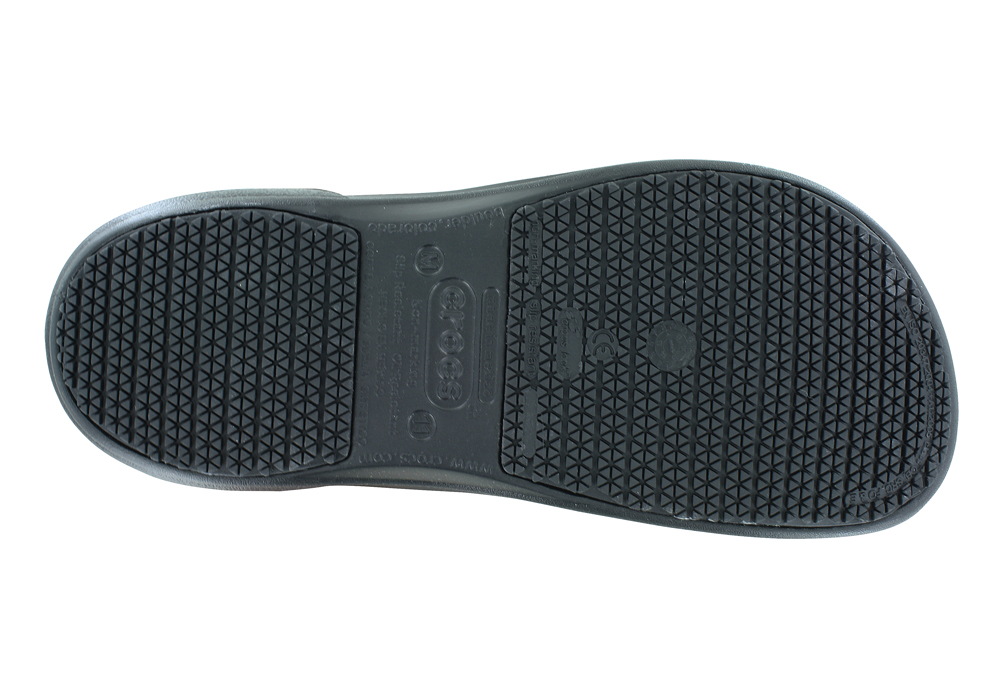 black crocs slip resistant