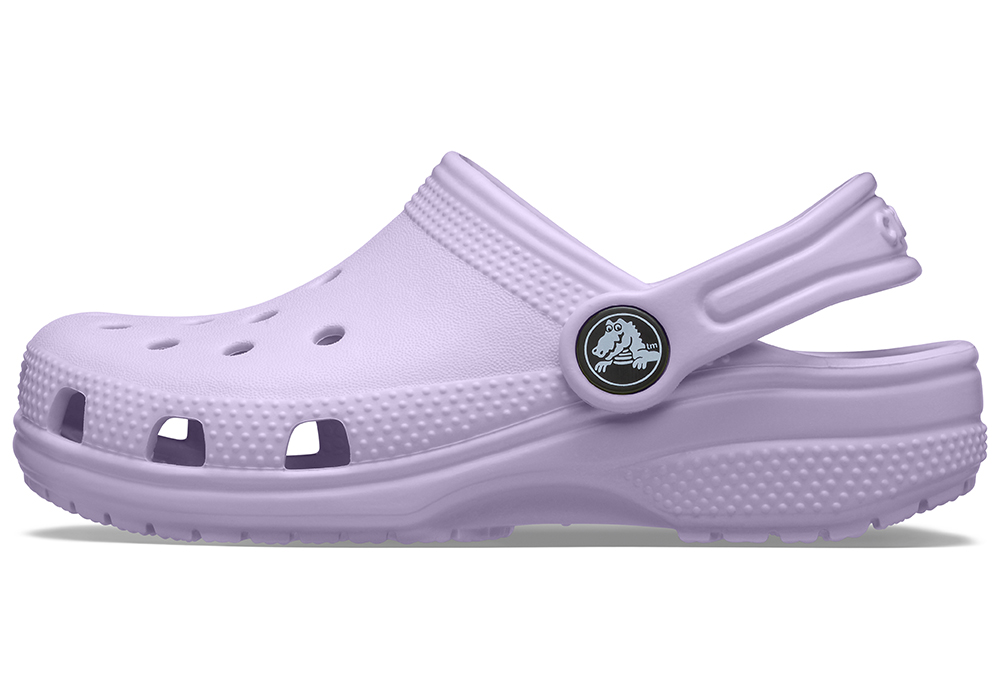 Girls Crocs Classic Clog Lavender