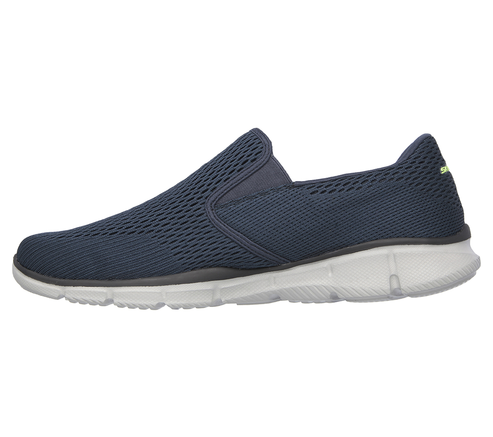 Mens Skechers Equalizer Double Play Slip On Navy