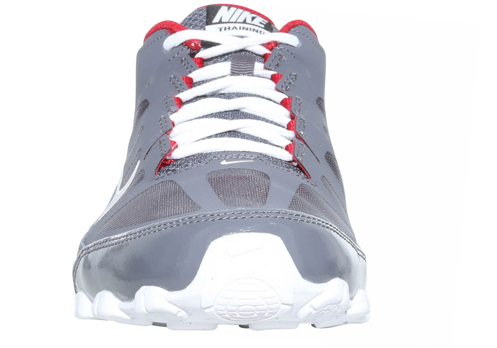 nike reax 8 grey and red