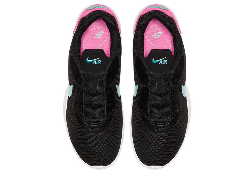 black pink and blue nikes