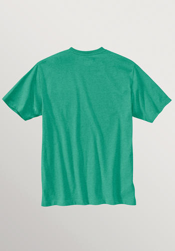 Mens Carhartt Short Sleeve Camp Graphic T-Shirt Sea Green Heather