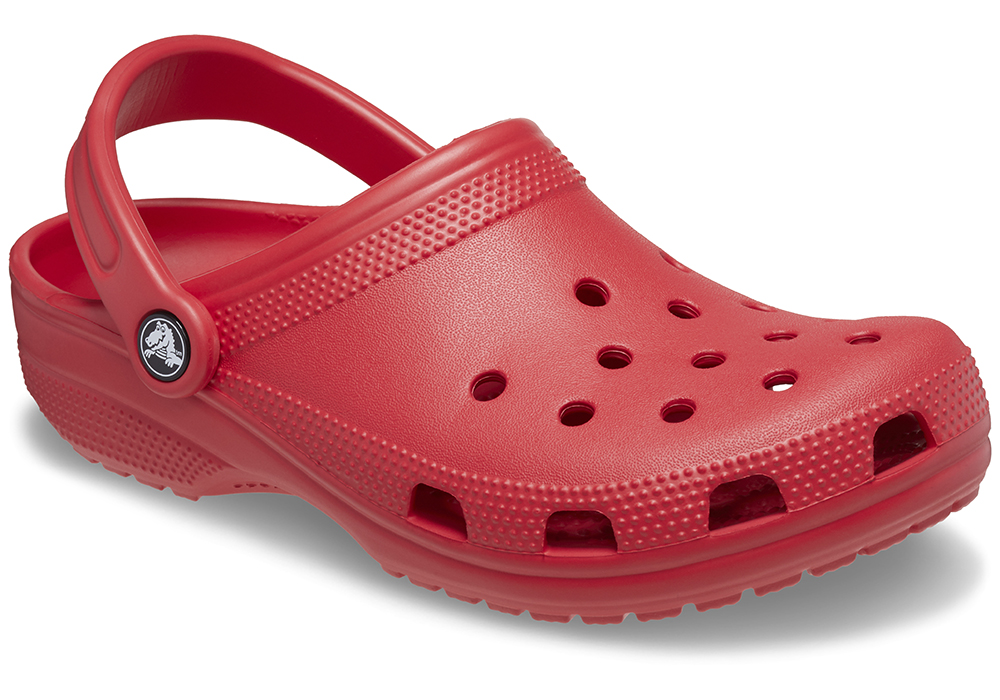 sjækel Tegne forsikring Hus Womens Crocs Classic Clog Varsity Red