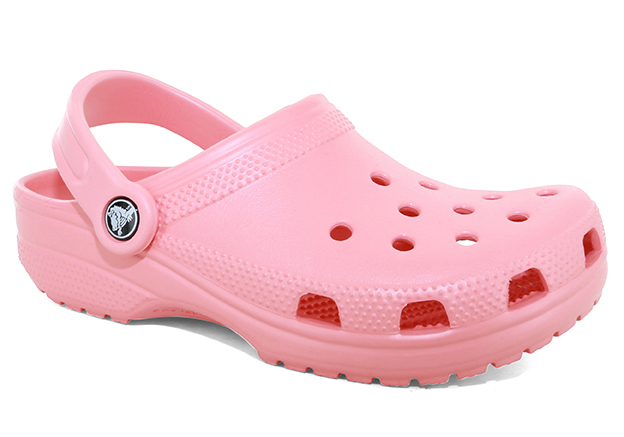 crocs melon pink