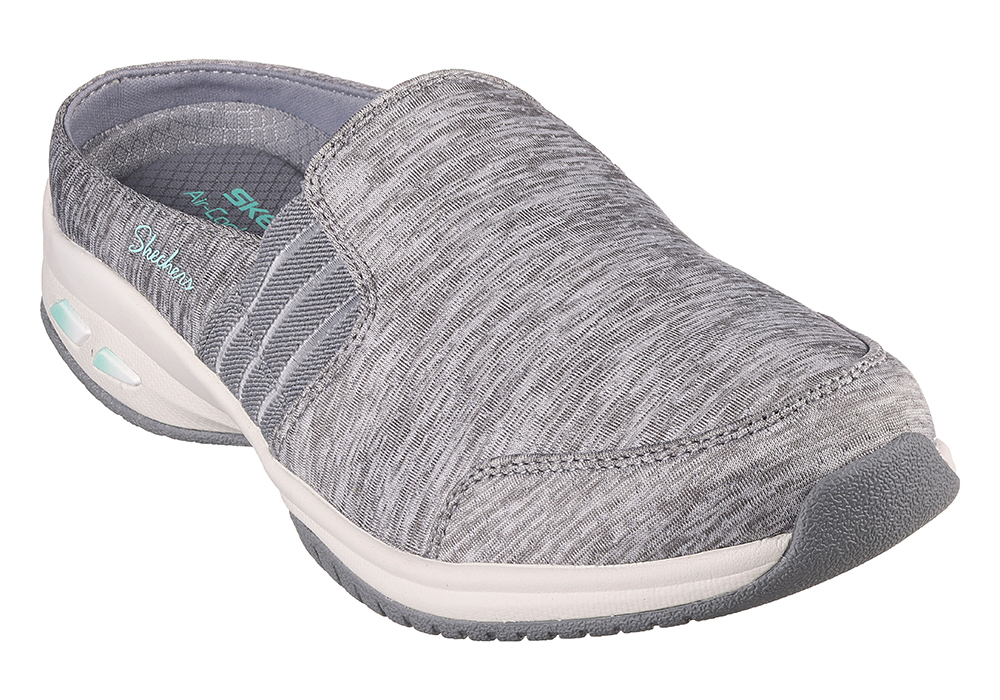 offentliggøre damper aluminium Womens Skechers Relaxed Fit Commute Time Delightful Day Grey