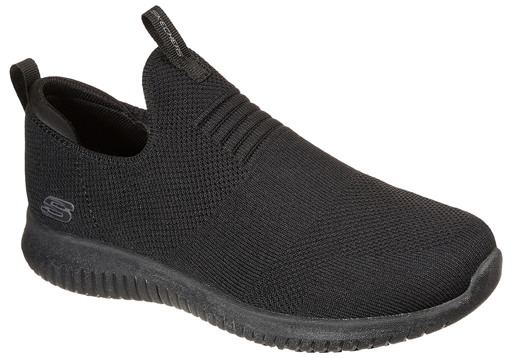 Womens Skechers Work Resistant Relaxed Fit Ultra Flex On Black