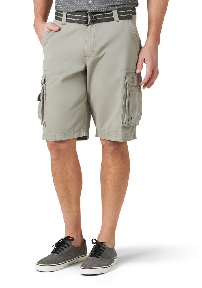 Mens Lee Wyoming Cargo Shorts Cement