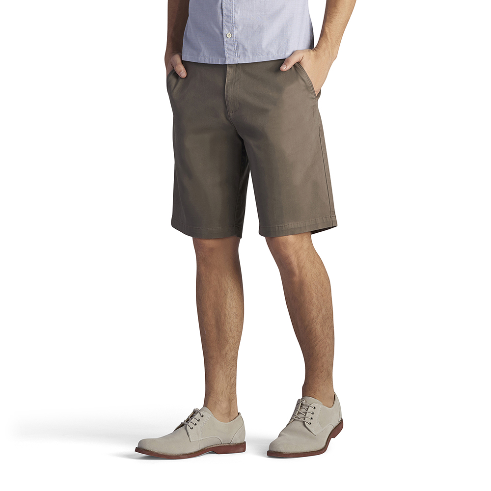 Mens Lee Extreme Comfort Shorts Brown