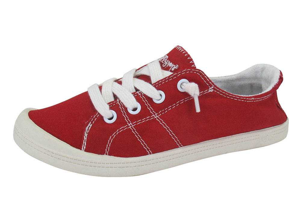 red jellypop sneakers