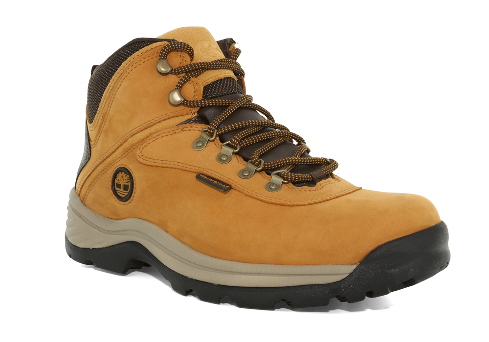 timberland men's white ledge mid waterproof ankle boot wheat
