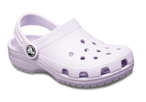 girls lavender crocs