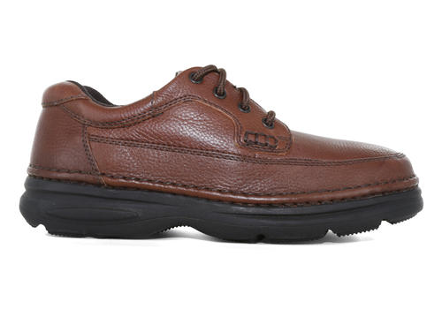 Nunn Bush Men's CAMERON Tumbled leather Brown oxford Shoes 83890-64 