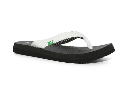 Yoga Mat Memory Foam Sanuk Sandals - Gray, Size 8