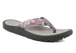 Womens Rafters Breeze Tropicana Thong Grey/Pink