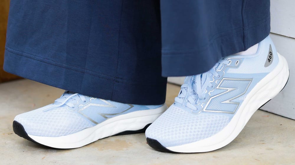 Women's New Balance 460v4 Runner in light blue.