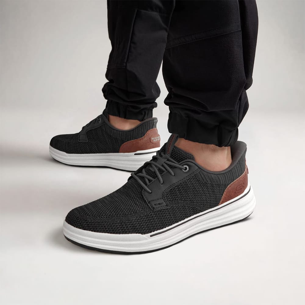 Men's Skechers Slip-Ins Sterling Ramone in grey.