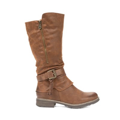 Women's tall boot in brown.