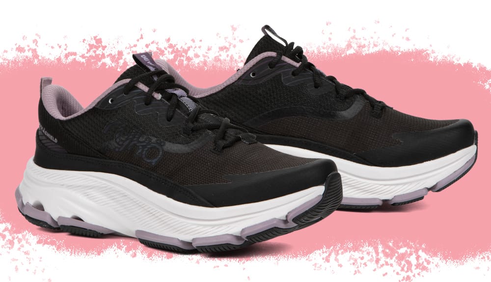 Featured style: Women's Ryka Devotion Max Rs Runner in black.