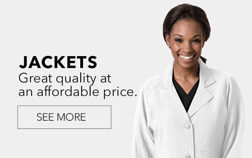 Jackets.  Great Quality at An Affordable Price.  See More.  Links to Medical Jackets.  